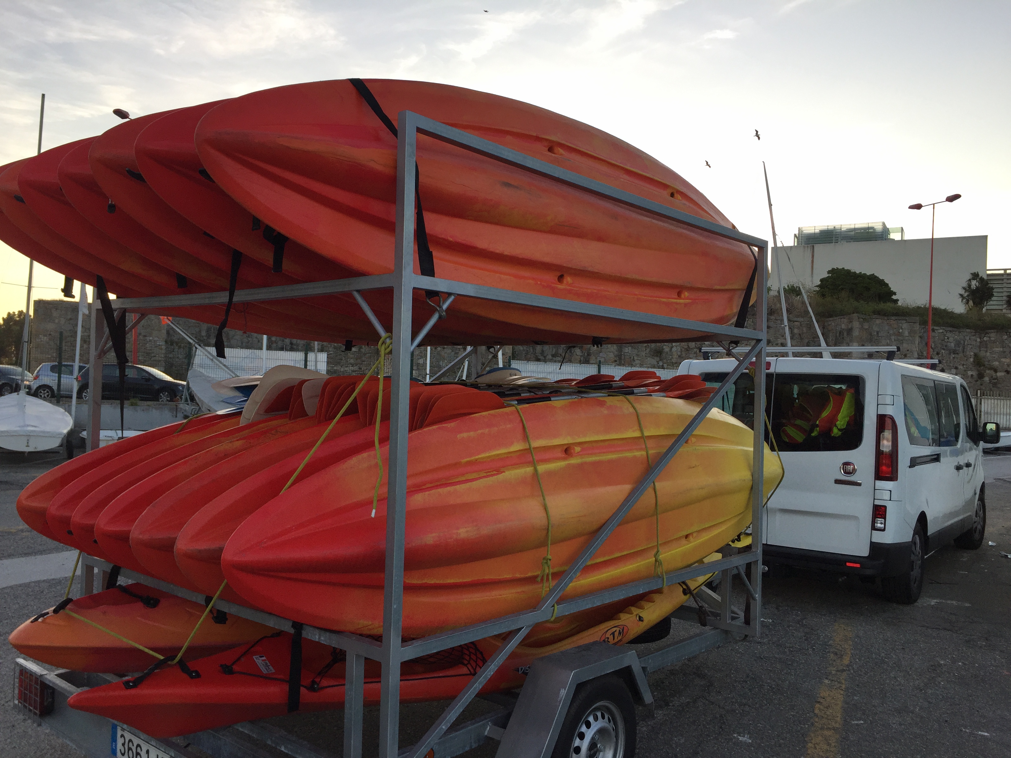 Reserva de material en Marina Coruña